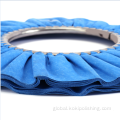 Cotton Buffing Wheel Blue Bias Cloth buffing wheel Supplier